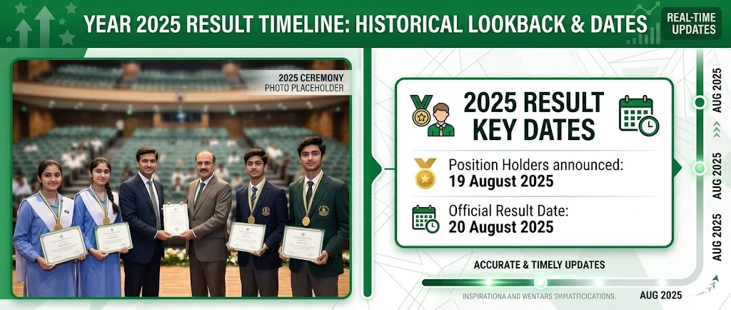 BISE Lahore position holders history 2025 announcement ceremony