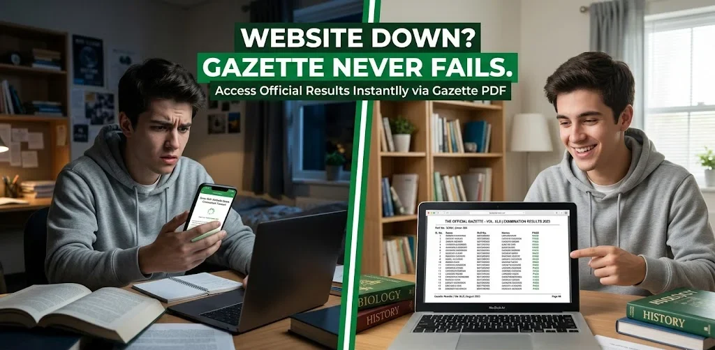 How to download BISE Sargodha 9th class gazette 2026 step by step guide